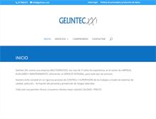 Tablet Screenshot of gelintec.com